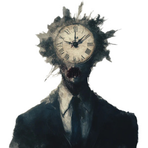 Time Villan Vinyl Car Decal Sticker – Waterproof & UV-Resistant 8"