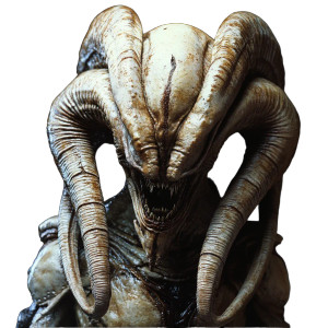 Spacejockey Creature Vinyl Car Decal Sticker – Waterproof & UV-Resistant 8"