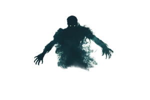 Shadow Ghost Attack Vinyl Car Decal Sticker – Waterproof & UV-Resistant 8"