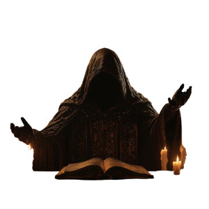 Mysterious Hooded Narrator Vinyl Car Decal Sticker – Waterproof & UV-Resistant 8" Mysterious Hooded Narrator Vinyl Car Decal Sticker – Waterproof & UV-Resistant 8"