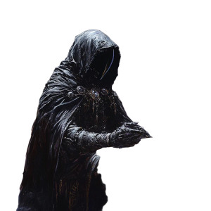 Dark Fantasy Seeker Vinyl Car Decal Sticker – Waterproof & UV-Resistant 8"