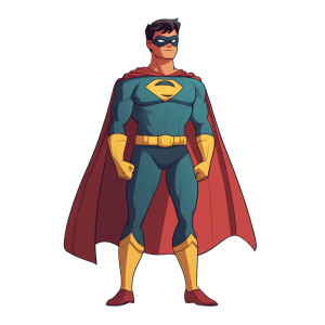 Masked Super Hero Vinyl Car Decal Sticker – Waterproof & UV-Resistant 8"