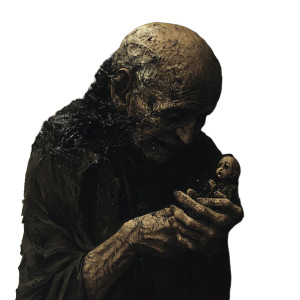 Grief-Monster Man Vinyl Car Decal Sticker – Waterproof & UV-Resistant 8"