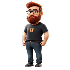 Pixar-Like It Guy Vinyl Car Decal Sticker – Waterproof & UV-Resistant 8"