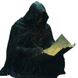 Homeless Aasimar Monk Vinyl Car Decal Sticker – Waterproof & UV-Resistant 8"