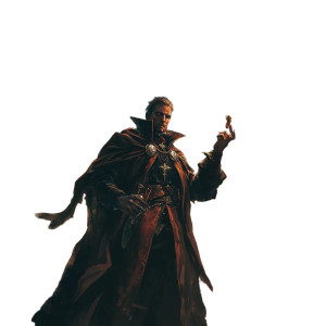 Lone Exorcist Cleric Vinyl Car Decal Sticker – Waterproof & UV-Resistant 8"