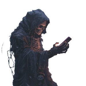 Necromancer Reanimating Phone Vinyl Car Decal Sticker – Waterproof & UV-Resistant 8" Necromancer Reanimating Phone Vinyl Car Decal Sticker – Waterproof & UV-Resistant 8"