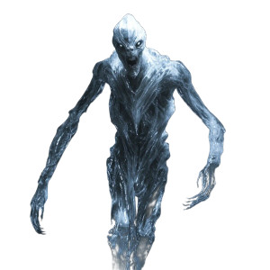 Ice Alien Monster Vinyl Car Decal Sticker – Waterproof & UV-Resistant 8"