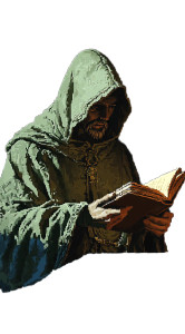 Hooded Scholar Reading Vinyl Car Decal Sticker – Waterproof & UV-Resistant 8" Hooded Scholar Reading Vinyl Car Decal Sticker – Waterproof & UV-Resistant 8"