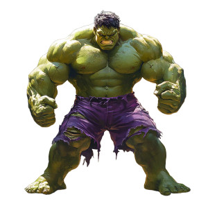 Mini Hulk Vinyl Car Decal Sticker – Waterproof & UV-Resistant 8"