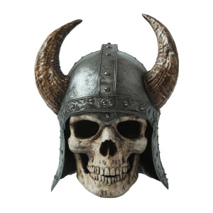 Viking Skull Helmet Vinyl Car Decal Sticker – Waterproof & UV-Resistant 8" Viking Skull Helmet Vinyl Car Decal Sticker – Waterproof & UV-Resistant 8"