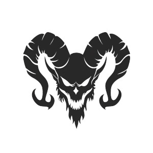 Demon Icon Vinyl Car Decal Sticker – Waterproof & UV-Resistant 8" Demon Icon Vinyl Car Decal Sticker – Waterproof & UV-Resistant 8"