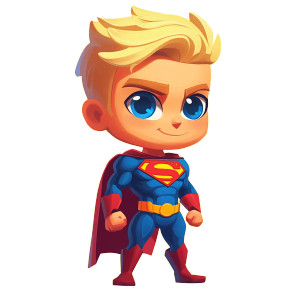 Homelander Character Design Vinyl Car Decal Sticker – Waterproof & UV-Resistant 8"