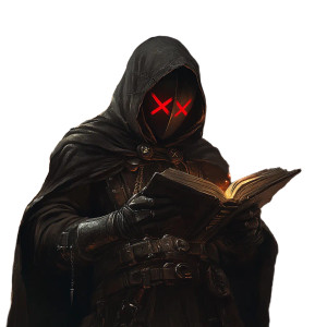 Dark Cosmic Knight Vinyl Car Decal Sticker – Waterproof & UV-Resistant 8"