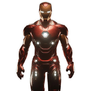 Iron Man Pose Vinyl Car Decal Sticker – Waterproof & UV-Resistant 8" Iron Man Pose Vinyl Car Decal Sticker – Waterproof & UV-Resistant 8"