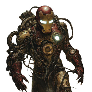 Lovecraftian Iron Man Vinyl Car Decal Sticker – Waterproof & UV-Resistant 8" Lovecraftian Iron Man Vinyl Car Decal Sticker – Waterproof & UV-Resistant 8"