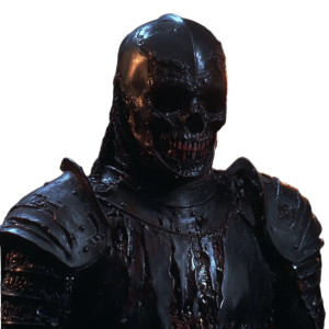 Zombie Knight Armor Vinyl Car Decal Sticker – Waterproof & UV-Resistant 8"