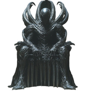Alien Deity Throne Vinyl Car Decal Sticker – Waterproof & UV-Resistant 8" Alien Deity Throne Vinyl Car Decal Sticker – Waterproof & UV-Resistant 8"