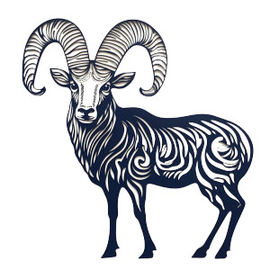 Mouflon Design Vinyl Car Decal Sticker – Waterproof & UV-Resistant 8" Mouflon Design Vinyl Car Decal Sticker – Waterproof & UV-Resistant 8"