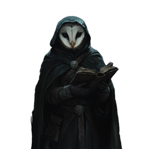 Black Barn Owl Rogue Vinyl Car Decal Sticker – Waterproof & UV-Resistant 8"