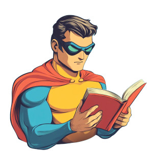 Comic Book Hero Vinyl Car Decal Sticker – Waterproof & UV-Resistant 8" Comic Book Hero Vinyl Car Decal Sticker – Waterproof & UV-Resistant 8"