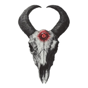 Four-Horned Goat Skull Vinyl Car Decal Sticker – Waterproof & UV-Resistant 8" Four-Horned Goat Skull Vinyl Car Decal Sticker – Waterproof & UV-Resistant 8"