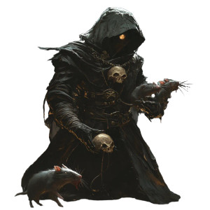 Evil Rat Necromancer Vinyl Car Decal Sticker – Waterproof & UV-Resistant 8" Evil Rat Necromancer Vinyl Car Decal Sticker – Waterproof & UV-Resistant 8"