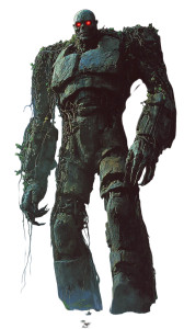 Dark Fantasy Golem Vinyl Car Decal Sticker – Waterproof & UV-Resistant 8"