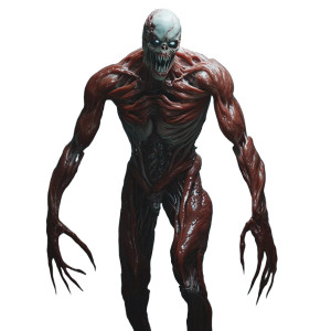 Bone Horror Creature Vinyl Car Decal Sticker – Waterproof & UV-Resistant 8"