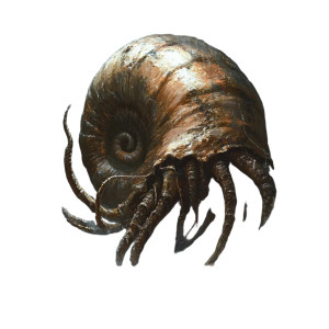 Eldritch Horror Snail Vinyl Car Decal Sticker – Waterproof & UV-Resistant 8"