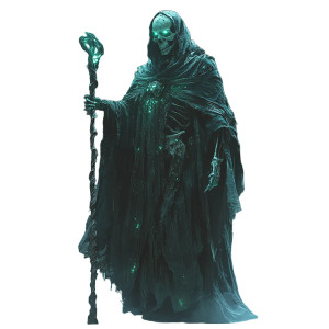 Ancient Lich Sorcerer Vinyl Car Decal Sticker – Waterproof & UV-Resistant 8" Ancient Lich Sorcerer Vinyl Car Decal Sticker – Waterproof & UV-Resistant 8"