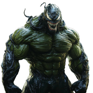 Hulk-Venom Fusion Vinyl Car Decal Sticker – Waterproof & UV-Resistant 8"