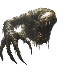 Rotting Monster Emerges Vinyl Car Decal Sticker – Waterproof & UV-Resistant 8"