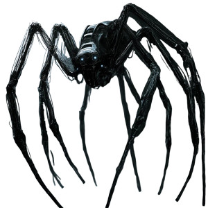 Cybernetic Spider Vinyl Car Decal Sticker – Waterproof & UV-Resistant 8"