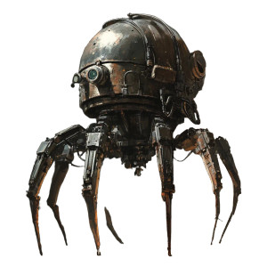 Automated Mining Turret Vinyl Car Decal Sticker – Waterproof & UV-Resistant 8"