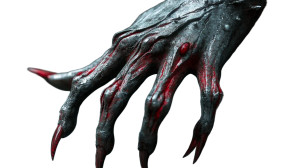 Demon Hand Vinyl Car Decal Sticker – Waterproof & UV-Resistant 8"