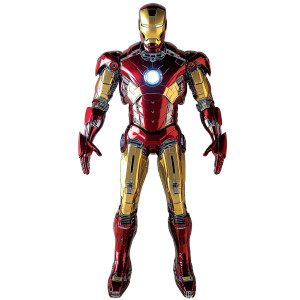 Iron Man Schematic V2 Vinyl Car Decal Sticker – Waterproof & UV-Resistant 8"