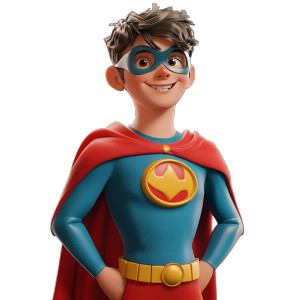 Superhero Teenager Vinyl Car Decal Sticker – Waterproof & UV-Resistant 8" Superhero Teenager Vinyl Car Decal Sticker – Waterproof & UV-Resistant 8"