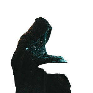 Mysterious Wizard Laptop Vinyl Car Decal Sticker – Waterproof & UV-Resistant 8"