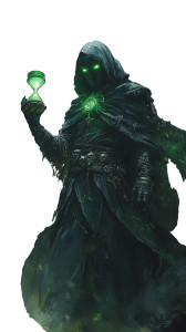 Necromancer Of Time Vinyl Car Decal Sticker – Waterproof & UV-Resistant 8"