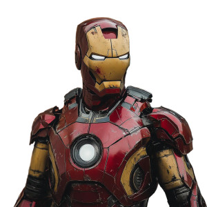 Ironman V3 Vinyl Car Decal Sticker – Waterproof & UV-Resistant 8"