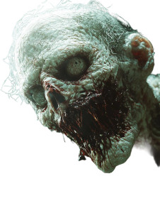 Terrifying Vintage Ghost Vinyl Car Decal Sticker – Waterproof & UV-Resistant 8"