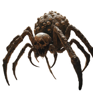 Spider Monster Hybrid Vinyl Car Decal Sticker – Waterproof & UV-Resistant 8"