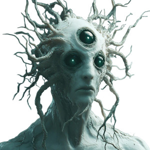 Cyclopean Tentacle Being Vinyl Car Decal Sticker – Waterproof & UV-Resistant 8"