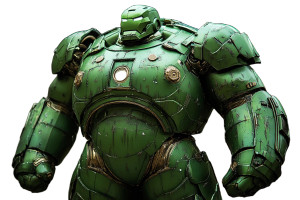 Fat Green Iron Man Vinyl Car Decal Sticker – Waterproof & UV-Resistant 8" Fat Green Iron Man Vinyl Car Decal Sticker – Waterproof & UV-Resistant 8"