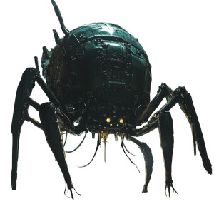 Mechanical Underground Beast Vinyl Car Decal Sticker – Waterproof & UV-Resistant 8"