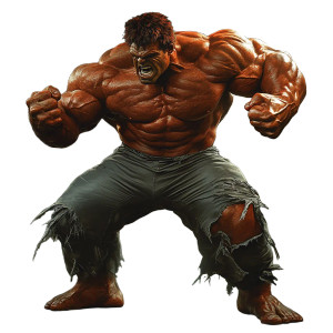 Real Hulk Punch Vinyl Car Decal Sticker – Waterproof & UV-Resistant 8"