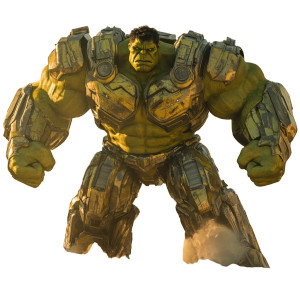 Hulk As Transformer Vinyl Car Decal Sticker – Waterproof & UV-Resistant 8"