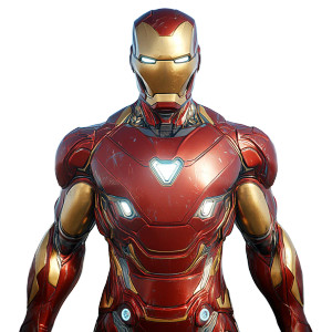 Iconic Ironman Suit Vinyl Car Decal Sticker – Waterproof & UV-Resistant 8"