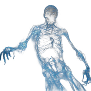 Luminous Horror Creature Vinyl Car Decal Sticker – Waterproof & UV-Resistant 8"